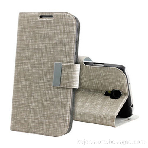 Popular and Elegant Standing Flip Mobile Phone Cases for Samsung Galaxy S4 i9500